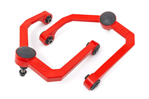Rough Country Red Forged Upper Control Arms - 2-3 Inch Lift - Nissan Titan 2WD/4WD (04-24) | DHTP 83401ARED