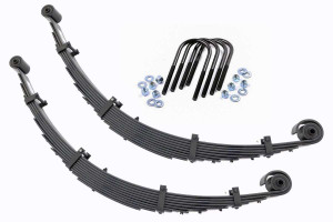 Rough Country Front Leaf Springs - 8 Inch Lift - Pair - Ford Super Duty 4WD (99-04) | DHTP 8073Kit