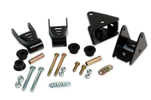 Rough Country Front Shackle Reversal Kit - Jeep Wrangler YJ 4WD (1987-1995) | DHTP 5061
