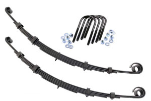 Rough Country Front Leaf Springs - 25 Inch Lift - Pair - Jeep CJ 7 4WD (1976-1986) | DHTP 8007Kit