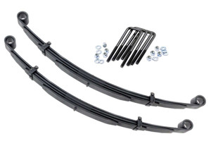 Rough Country Front Leaf Springs - 4 Inch Lift - Pair - Ford F-250 4WD (1980-1997) | DHTP 8044Kit