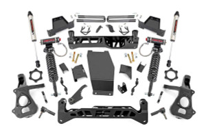 Rough Country 7 Inch Lift Kit - Alum/Stamp Steel - Vertex/V2 - Chevy/GMC 1500 (14-18) | DHTP 17457