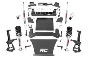 Rough Country 6 Inch Lift Kit - N3 Struts - Chevy Silverado 1500 2WD/4WD (19-23) | DHTP 21732