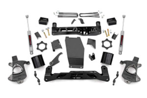 Rough Country 5 Inch Lift Kit - Alum/Stamp Steel - Chevy/GMC 1500 (14-18) | DHTP 22431