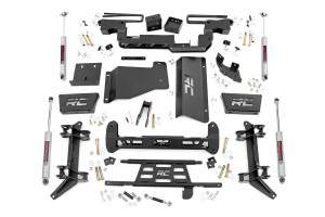 Rough Country 6 Inch Lift Kit - 8-Lug - Chevy C2500/K2500 C3500/K3500 Truck (88-00) | DHTP 16130