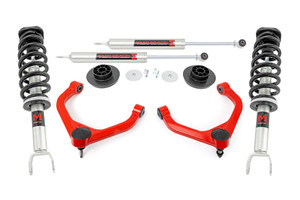 Rough Country 35 Inch Lift Kit - M1 Struts/M1 - Ram 1500 2WD/4WD (2019-2025) | DHTP 31440RED