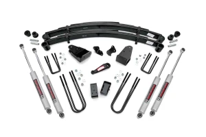 Rough Country 4 Inch Lift Kit - Ford F-250 4WD (1980-1986) | DHTP 4908030