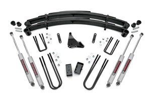 Rough Country 4 Inch Lift Kit - Rear Blocks - Ford Super Duty 4WD (1999-2004) | DHTP 49530