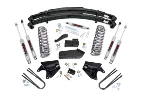 Rough Country 4 Inch Lift Kit - Rear Springs - Ford Bronco 4WD (1980-1996) | DHTP 520B30