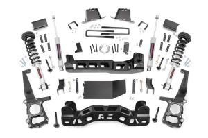 Rough Country 6 Inch Lift Kit - N3 Struts - Ford F-150 4WD (2014) | DHTP 57531