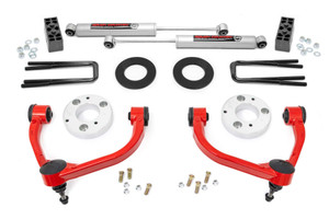 Rough Country 3 Inch Lift Kit - Ford F-150 4WD (2014-2020) | DHTP 51014RED