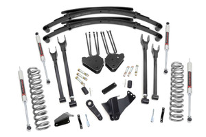 Rough Country 8 Inch Lift Kit - 4 Link - RR Springs - M1 - Ford Super Duty (05-07) | DHTP 59040