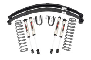 Rough Country 3 Inch Lift Kit - RR Springs - V2 - Jeep Cherokee XJ 2WD/4WD (84-01) | DHTP 63070