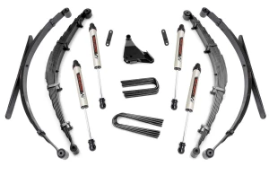 Rough Country 4 Inch Lift Kit - Rear Springs - V2 - Ford Super Duty 4WD (99-04) | DHTP 50170
