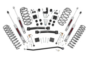 Rough Country 4 Inch Lift Kit - X-Series - Jeep Grand Cherokee WJ 4WD (1999-2004) | DHTP 639P