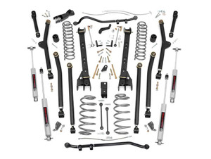 Rough Country 6 Inch Lift Kit - Long Arm - Jeep Wrangler TJ 4WD (2004-2006) | DHTP 63122