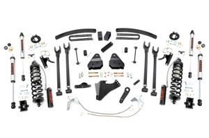 Rough Country 6 Inch Lift Kit - Gas - 4 Link - C/O V2 - Ford Super Duty (08-10) | DHTP 58858