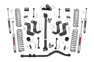 Rough Country 35 Inch lift Kit - C/A Drop - FR D/S - Jeep Wrangler Unlimited 4WD (2024) | DHTP 91930