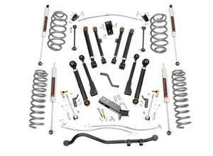 Rough Country 4 Inch Lift Kit - X-Series - M1 - Jeep Wrangler TJ 4WD (1997-2006) | DHTP 66140