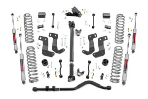 Rough Country 35 Inch Lift Kit - C/A Drop - Front D/S - Jeep Wrangler JL Rubicon (18-23) | DHTP 90530