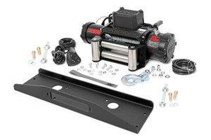 Rough Country Winch Plate - PRO9500 - Mahindra Roxor 4WD (2018-2021) | DHTP 92072
