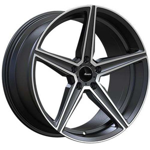 Advanti Racing Cammino 87 Matte Gunmetal Wheels Rims 18x8 5x114.3  45mm | EC 87MG-CO8851445G