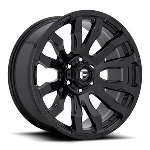 Fuel Blitz D675 Black Wheels Rims 20x9 8x180  20mm | EC D67520901857