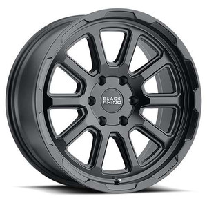 Black Rhino Chase Matte Black Wheels Rims 18x9 6x135  12mm | EC 1890CHS126135M87