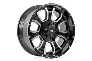 Rough Country 93 Series Wheels Rims 20x10 8x165.1 Matte Black -18mm | 93201010