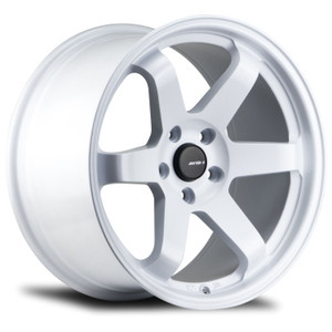 Avid.1 Av-06 Wheels Rims 18x8.5 5x114.3 Matte White 35mm | AV0618855H35WH