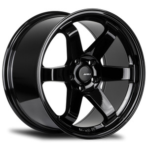 Avid.1 Av-06 Wheels Rims 18x9.5 5x114.3 Gloss Black 24mm | AV0618955H24GBK