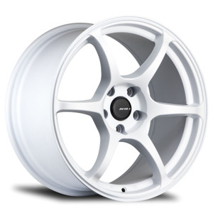 Avid.1 Av-26 Wheels Rims 18x8.5 5x114.3 Matte White 35mm | AV2618855H35WH
