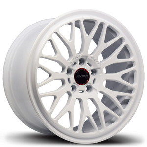 Avid.1 Av-44 Wheels Rims 18x8.5 5x112 Matte White 42mm | AV4418855G42WH