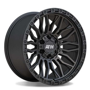 Atw Nile Wheels Rims 18x9 6x135 6x139.7 Satin Black -12mm | NIL1896608
