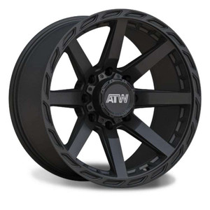 Atw Everglades Wheels Rims 22x10 8x165.1 Satin Black -18mm | EVE221624
