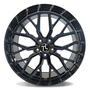 Traklite Ft124 Wheels Rims 20x8.5 5x112 Gloss Black 32mm | TLFT124409