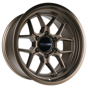 Falcon Tx1 Apollo Wheels Rims 17x9 6x139.7 Matte Bronze -38mm | TX1-7983-38-MBR