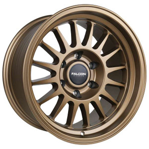 Falcon Tx2 Stratos Wheels Rims 17x9 6x139.7 Matte Bronze -12mm | TX2-7983-12-MBR