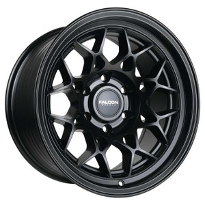 Falcon Tx3 Evo Wheels Rims 17x9 6x139.7 Matte Black -12mm | TX3-7983-12-MBK