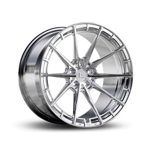 Variant Aure Wheels Rims 19x10 Blank Custom Drilled Chrome Powdercoated 0mm | VA-EVO-1910-AURE-CHP