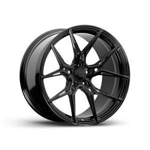 Variant Nysa Wheels Rims 19x11 Blank Custom Drilled Gloss Black 30mm | VA-EVO-1911H-NYSA-BKG