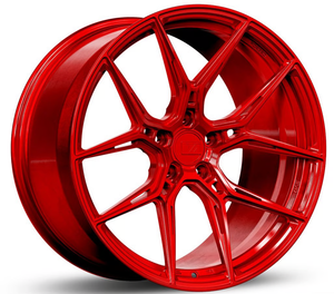 Variant Nysa 19x11 Raw Blood Red 30mm Blank Wheels