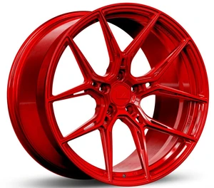 Variant Nysa 19x11 Raw Blood Red 0mm Blank Wheels