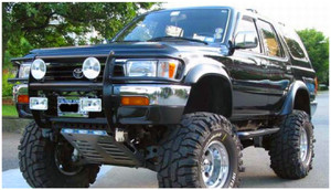 Husky Liners Husky Liners Extend-A-Fender 4 PC Fender Flare Set | BBVR 28031907