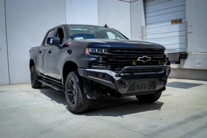Attica 4x4 2019-2021 Chevrolet Silverado 1500 Terra Series Front Bumper Full Wings | JZBD ATTSL01A104-2A-BX