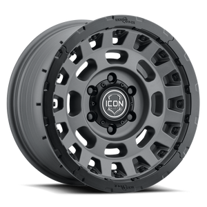 Icon Alloys Hammer Pro Wheels Rims 17x8.5 6x139.7 Charcoal 25mm | 21017859057CH