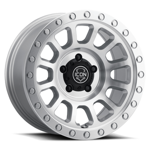 Icon Alloys Hulse Wheels Rims 18x9 6x139.7 Silver Machined 0mm | 8018908350SM