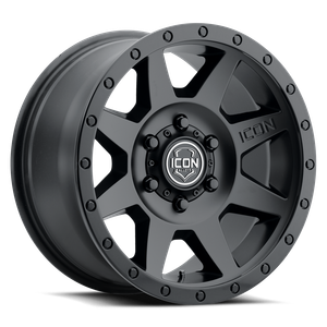 Icon Alloys Rebound Wheels Rims 20x9 6x139.7 Black 0mm | 1820908350DB