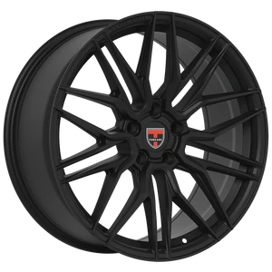 Tuscani 201 Wheels Rims 20x9 5x114.3 Satin Black 35mm | 201SB-209012+35