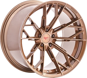 Ferrada FR11 Wheel 20x10 Blank Custom Drilled Brushed Cobre 10mm FR1120105B-BC10-40 - FREE T-SHIRT INCLUDED!